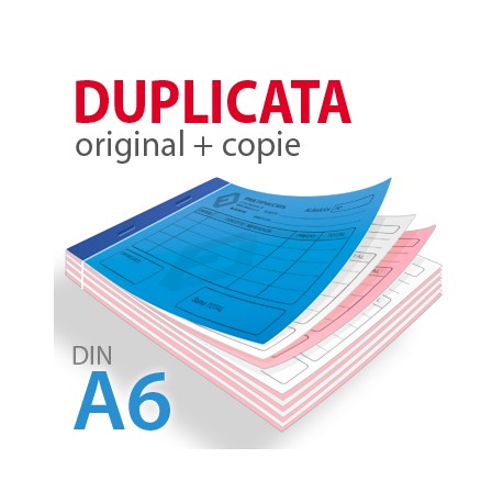 Carnets duplicata A6