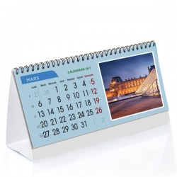 Calendriers de bureau 7 feuilles de 10.7 x 21 cm