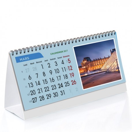 Calendriers de bureau 7 feuilles