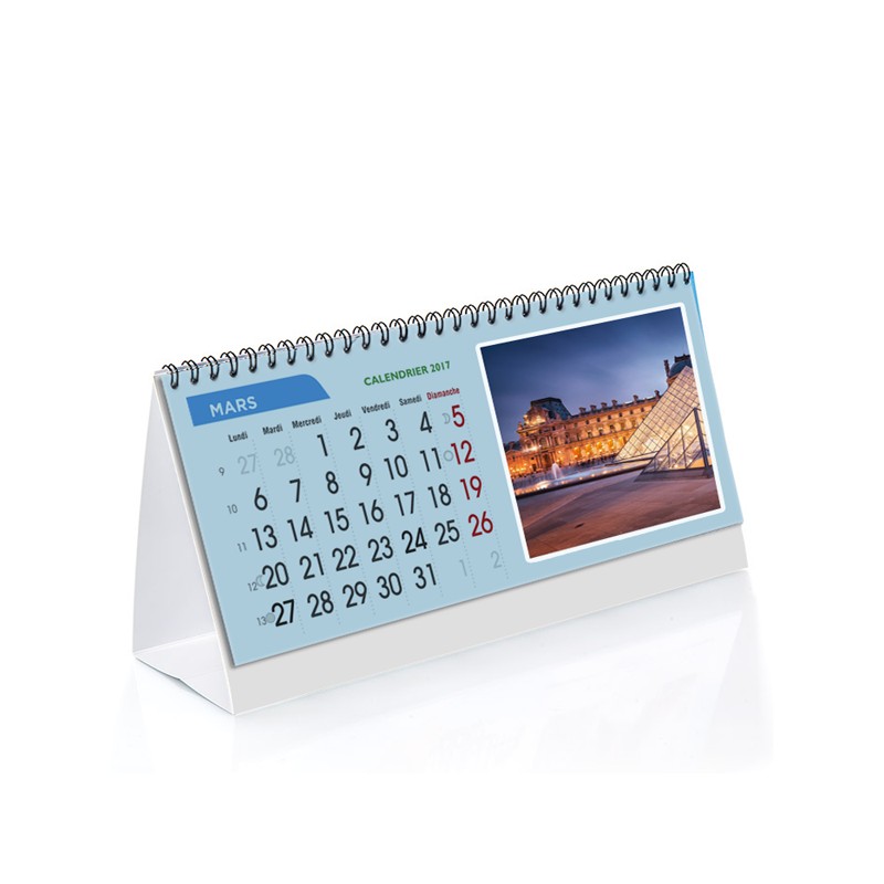 Calendriers de bureau 7 feuilles