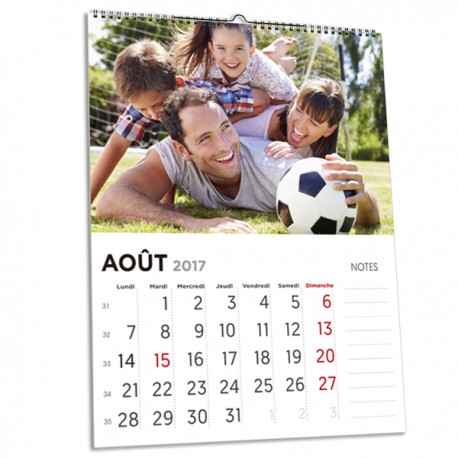 Calendrier muraux A3