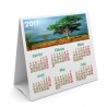 Calendrier de table triangulaire 15 x 15 cm